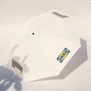 イケア(IKEA)のIKEA EFTERTRDA イケア　エフテルトレーダ トート＋折り畳み傘セット(傘)