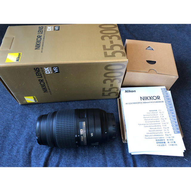 Nikon レンズ AF-S DX 55-300 f/4.5-5.6 ED VR