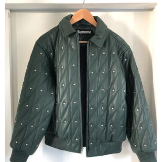 シュプリーム(Supreme)のsupreme leather studded jacket(レザージャケット)