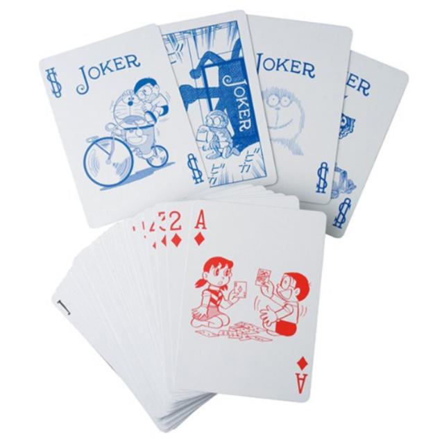 MEDICOM TOY(メディコムトイ)のBICYCLE PLAYING CARDS ドラえもん エンタメ/ホビーのテーブルゲーム/ホビー(トランプ/UNO)の商品写真