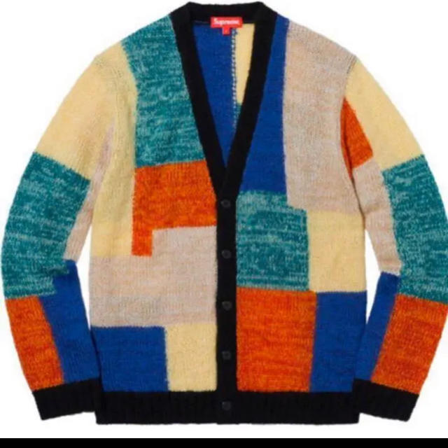 Supreme Patchwork Mohair Cardigan