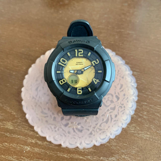 ベビージー(Baby-G)のカシオ　腕時計 ベビージー BGA-133-1BJF ブラック　星(腕時計)