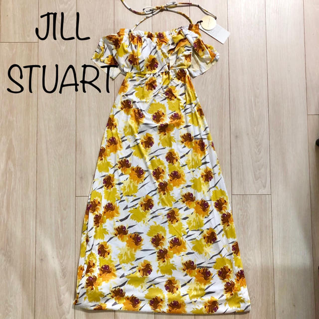 JILLSTUART(ジルスチュアート)の新品 ジルスチュアート 水陸両用 水着 ロング ワンピース リゾートドレス YL レディースの水着/浴衣(水着)の商品写真