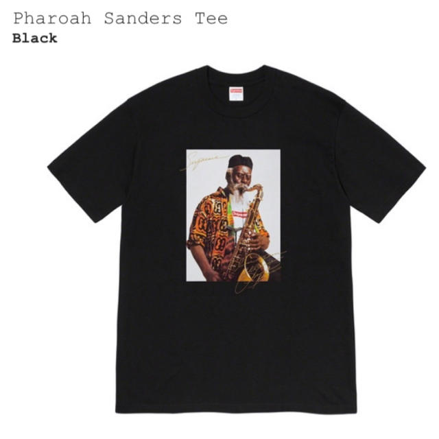 黒 L 正規品 Supreme pharoah sanders Tee Tシャツ