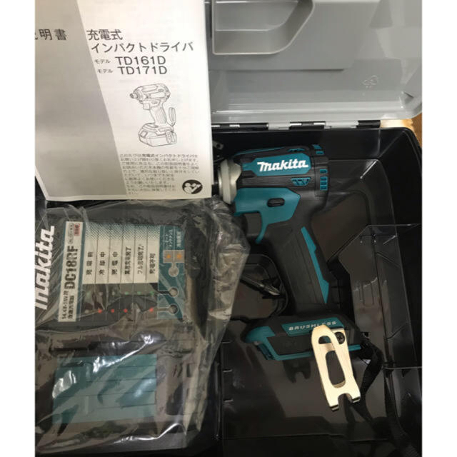 ランキング受賞 マキタ インパクトドライバー TD171D TD173DRGXブルー