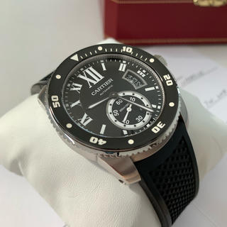 カルティエ(Cartier)のCARTIER カルティエ カリブル ドゥ カルティエ ダイバー  国内正規品(腕時計(アナログ))