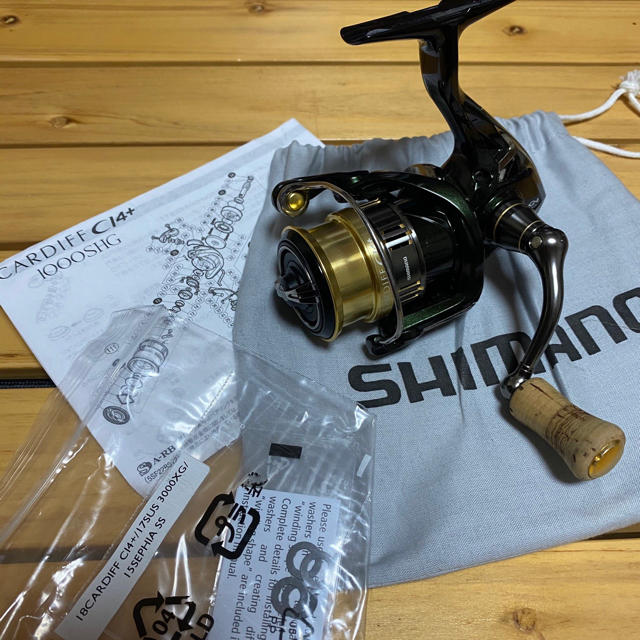 SHIMANO18CARDIFF CI4+ 1000SHGフィッシング