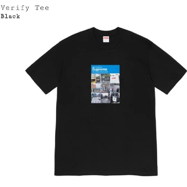 Supreme　Verify Tee