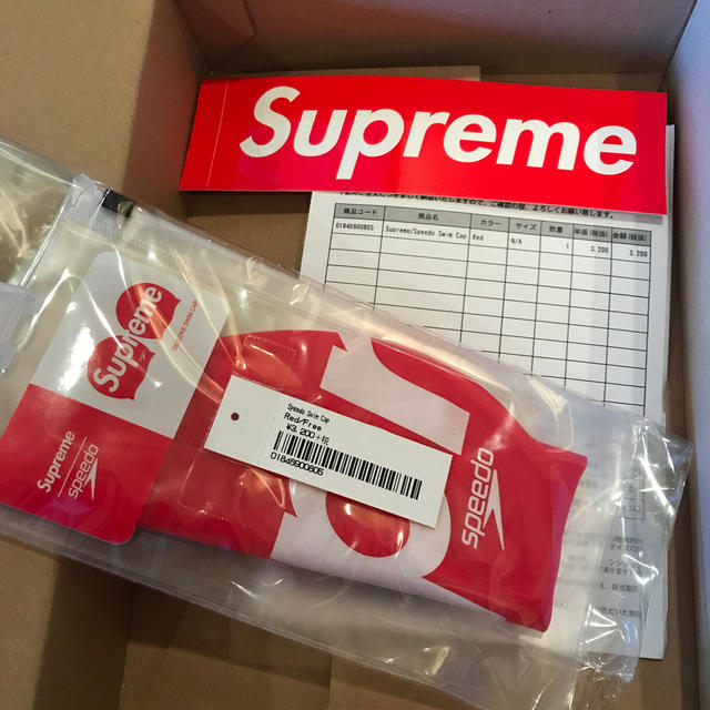 その他supreme speedo 赤　新品未使用