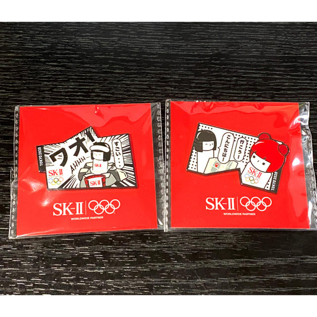 SK-II(エスケーツー)のSK-II ピンバッチ エンタメ/ホビーのコレクション(ノベルティグッズ)の商品写真