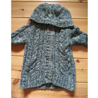 ベビーギャップ(babyGAP)のbabyGAP ニット カーディガン コート アウター サイズ80(ジャケット/コート)