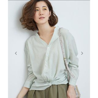 ロペピクニック(Rope' Picnic)のロペピクニック カシュクールブラウス　シャツ(シャツ/ブラウス(長袖/七分))