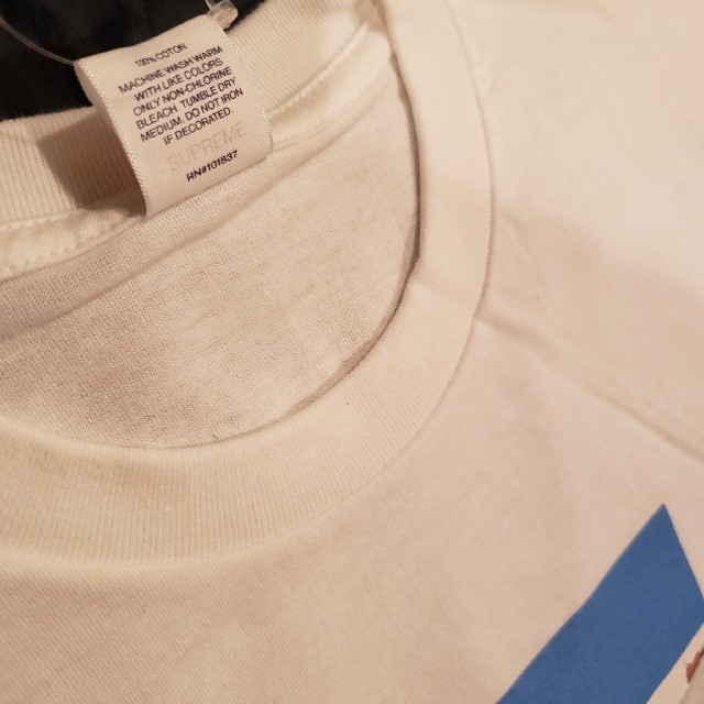 Supreme(シュプリーム)のSupreme Verify Tee White M メンズのトップス(Tシャツ/カットソー(半袖/袖なし))の商品写真