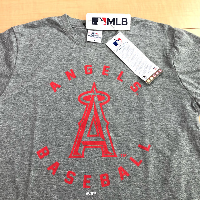 MIZUNO(ミズノ)の【新品】ANGELS BASEBALL Tシャツ MLB タグ付❗️ユニセックス メンズのトップス(Tシャツ/カットソー(半袖/袖なし))の商品写真