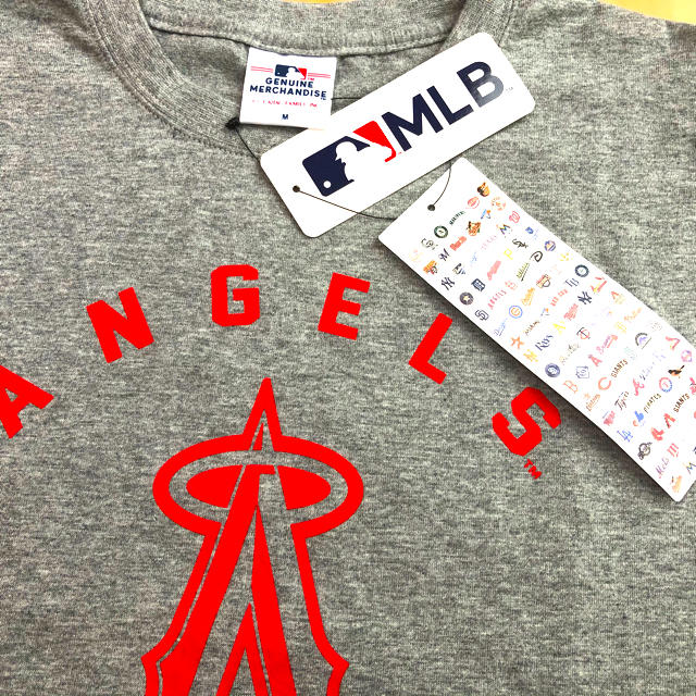 MIZUNO(ミズノ)の【新品】ANGELS BASEBALL Tシャツ MLB タグ付❗️ユニセックス メンズのトップス(Tシャツ/カットソー(半袖/袖なし))の商品写真