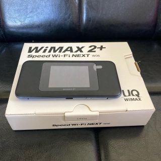 エーユー(au)のWiMAX 2+ Speed WiFi NEXT W06(その他)