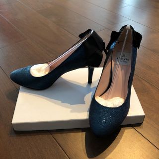 ランバンオンブルー(LANVIN en Bleu)のLANVIN en Bleu リボンパンプス(ハイヒール/パンプス)