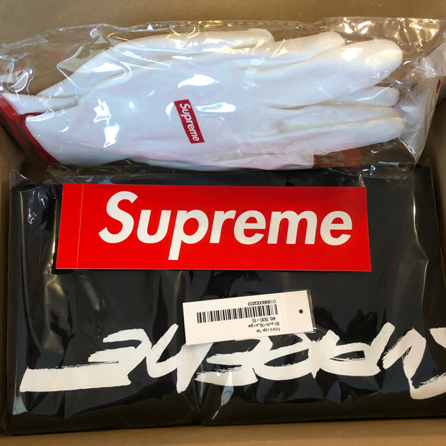 トップスSupreme Futura Logo Tee black XL