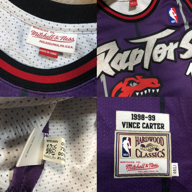 MITCHELL & NESS(ミッチェルアンドネス)の美中古 MITCHELL&NESS ラプターズ AUTHENTIC ユニフォーム スポーツ/アウトドアのスポーツ/アウトドア その他(バスケットボール)の商品写真