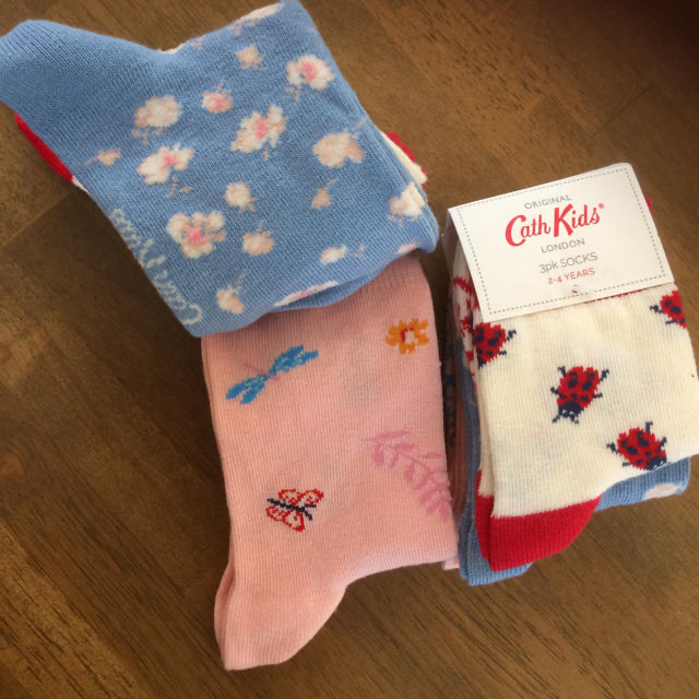 Cath Kidston(キャスキッドソン)の新品♡キャスキッドソン 靴下 7-10歳 キッズ/ベビー/マタニティのこども用ファッション小物(靴下/タイツ)の商品写真