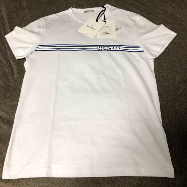 MONCLER(モンクレール)のタグ付き新品モンクレールMONCLER メンズ半袖Tシャツ メンズのトップス(Tシャツ/カットソー(半袖/袖なし))の商品写真