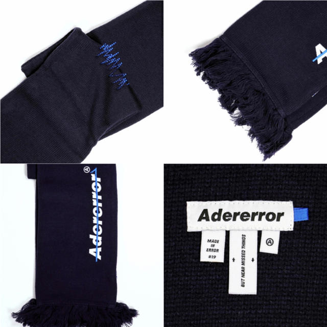 MAISON KITSUNE'(メゾンキツネ)の【新品】Ader error 19AW マフラー アーダーエラー メンズのファッション小物(マフラー)の商品写真