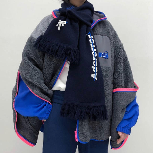 MAISON KITSUNE'(メゾンキツネ)の【新品】Ader error 19AW マフラー アーダーエラー メンズのファッション小物(マフラー)の商品写真