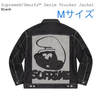 シュプリーム(Supreme)のSupreme®/Smurfs™ Denim Trucker Jacket(Gジャン/デニムジャケット)