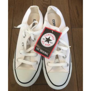 コンバース(CONVERSE)の＠メアリー様専用converse コンバース  新品未使用　23 ホワイト　白(スニーカー)