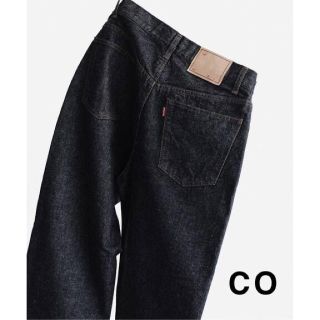 コモリ(COMOLI)のLE エルイー デニム　BLACK DENIM COレショップ コモリ neat(デニム/ジーンズ)