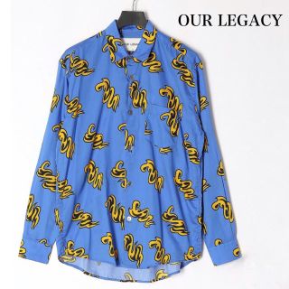 ジルサンダー(Jil Sander)の【新品】OUR LEGACY アワーレガシー プリントシャツ イタリア製(シャツ)