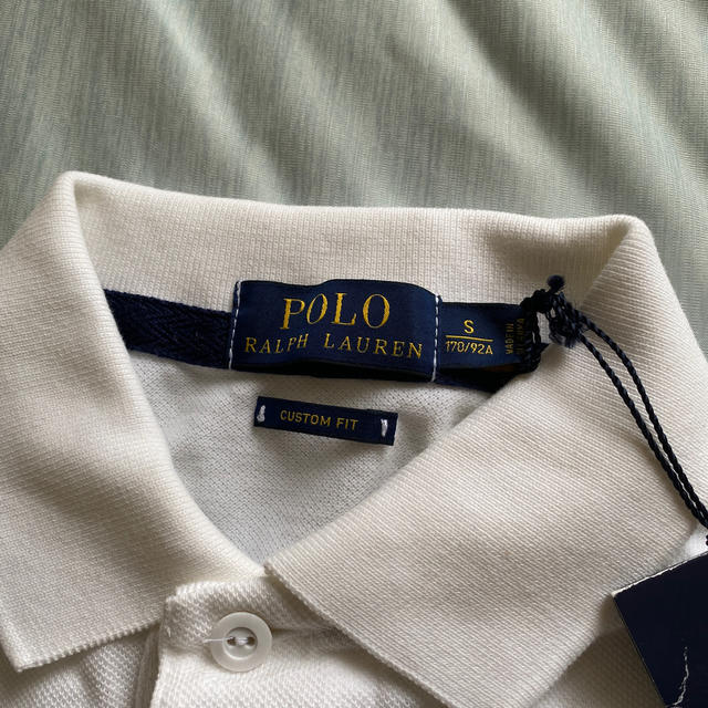 POLO RALPH LAUREN(ポロラルフローレン)のPOLO RALPH LAUREN ポロシャツ　白 メンズのトップス(ポロシャツ)の商品写真