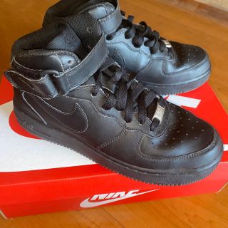 ナイキ(NIKE)のNIKE AIR ブラック　AF-1 82 24.0 ナイキ　スニーカー(スニーカー)