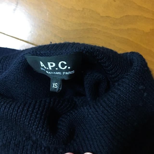 A.P.C(アーペーセー)のAPC タートルネックsweater Navy  size XS メンズのトップス(ニット/セーター)の商品写真