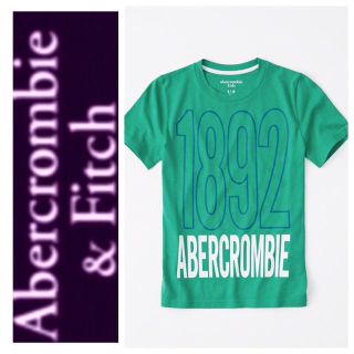 アバクロンビーアンドフィッチ(Abercrombie&Fitch)のS◎新品正規品◎アバクロ◎UネックTシャツ◎送料込(Tシャツ/カットソー(半袖/袖なし))