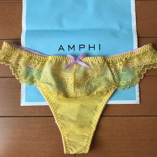 アンフィ(AMPHI)の新品 タグ付き ワコール アンフィ amphi Tバック ショーツ M ザイズ(ショーツ)
