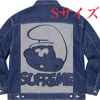 シュプリーム(Supreme)のSupreme Smurfs Denim Jacket Blue S(Gジャン/デニムジャケット)