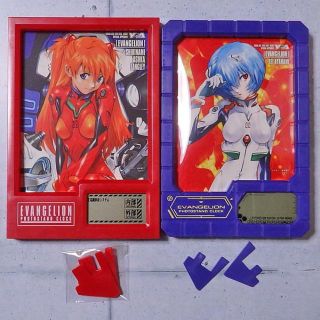 レイ＆アスカ　フォトスタンドクロック（新世紀エヴァンゲリヲン）(その他)