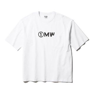 ソフ(SOPH)のビッグT(5分袖)1MW by SOPH. WHITE 白(Tシャツ/カットソー(半袖/袖なし))