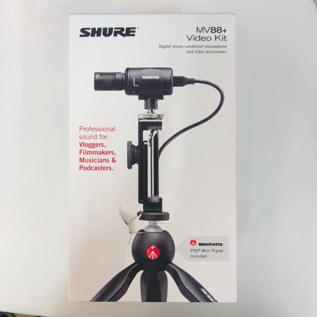 SHURE MV88+ VIDEO KIT ビデオキット - レコーディング/PA機器