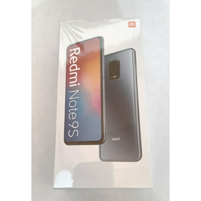 【新品未使用・未開封・SIMフリー】Redmi Note 9S 白