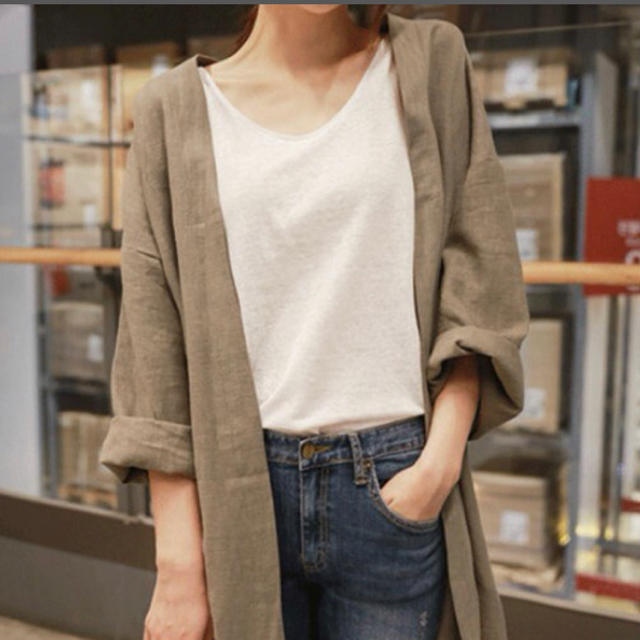 シャツ カーディガン ロングカーディガン レディーストップス 長袖の通販 By Y Y ラクマ シャツ カーディガン ロングカーディガン レディーストップス 長袖の通販 By Y Y ラクマ