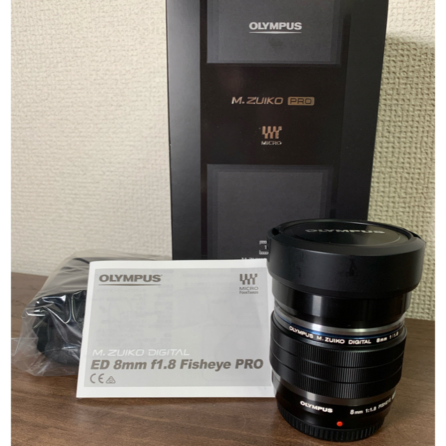 【美品】M.ZUIKO 8mm F1.8 fisheye PROem1