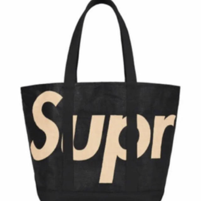 supreme Raffia Tote トートバッグ　黒　新品未使用バッグ