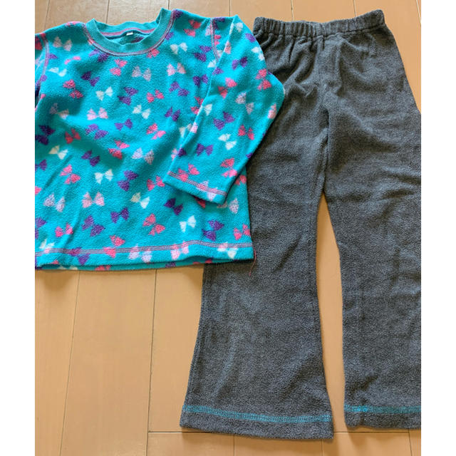 [110㎝]パジャマ上下セット(水色) キッズ/ベビー/マタニティのキッズ服女の子用(90cm~)(パジャマ)の商品写真