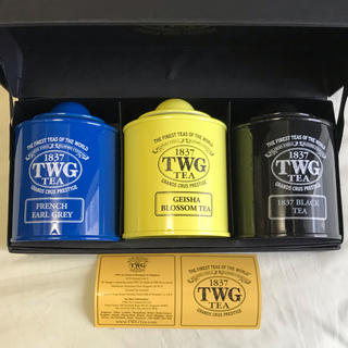 TWG 缶入り茶葉 50g×3の通販 by takaaki's shop｜ラクマ