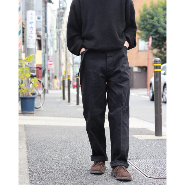 豊富なお得】 COMOLI - カラー様専用 21SS ベルテッドデニム black