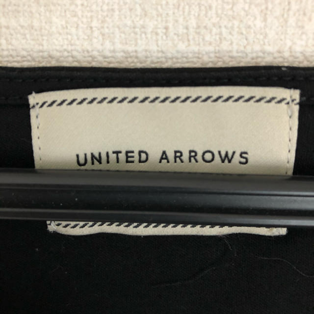 UNITED ARROWS(ユナイテッドアローズ)の美品です/ユナイテッドアローズ  ブラックロングTシャツ　Mサイズ レディースのトップス(Tシャツ(長袖/七分))の商品写真