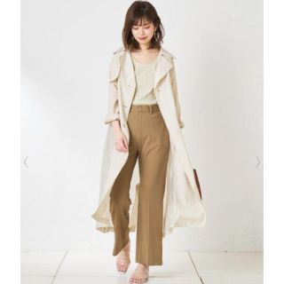 ナチュラルクチュール(natural couture)のnatural couture 新品 シアートレンチコート マンパ (ロングコート)