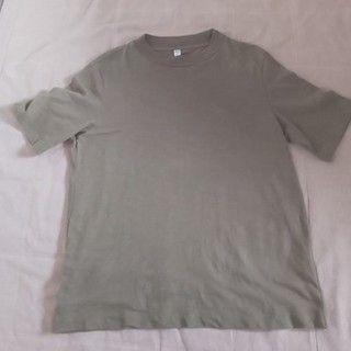 ユニクロ(UNIQLO)のユニクロ モスグリーン L Tシャツ(Tシャツ(半袖/袖なし))
